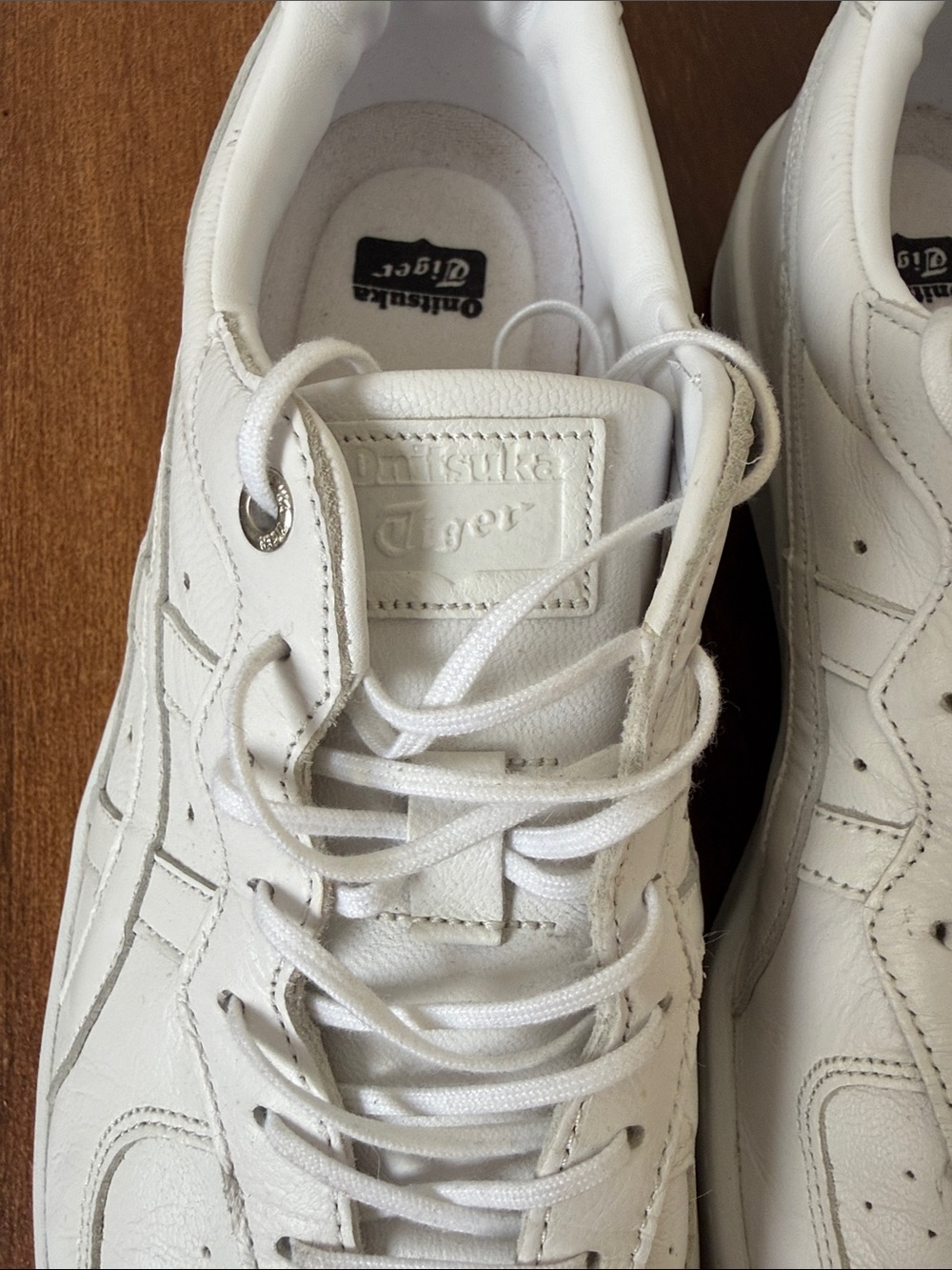 Onitsuka Tiger Gsm Sd Leather Sneakers Size 11 - Picture 5 of 10